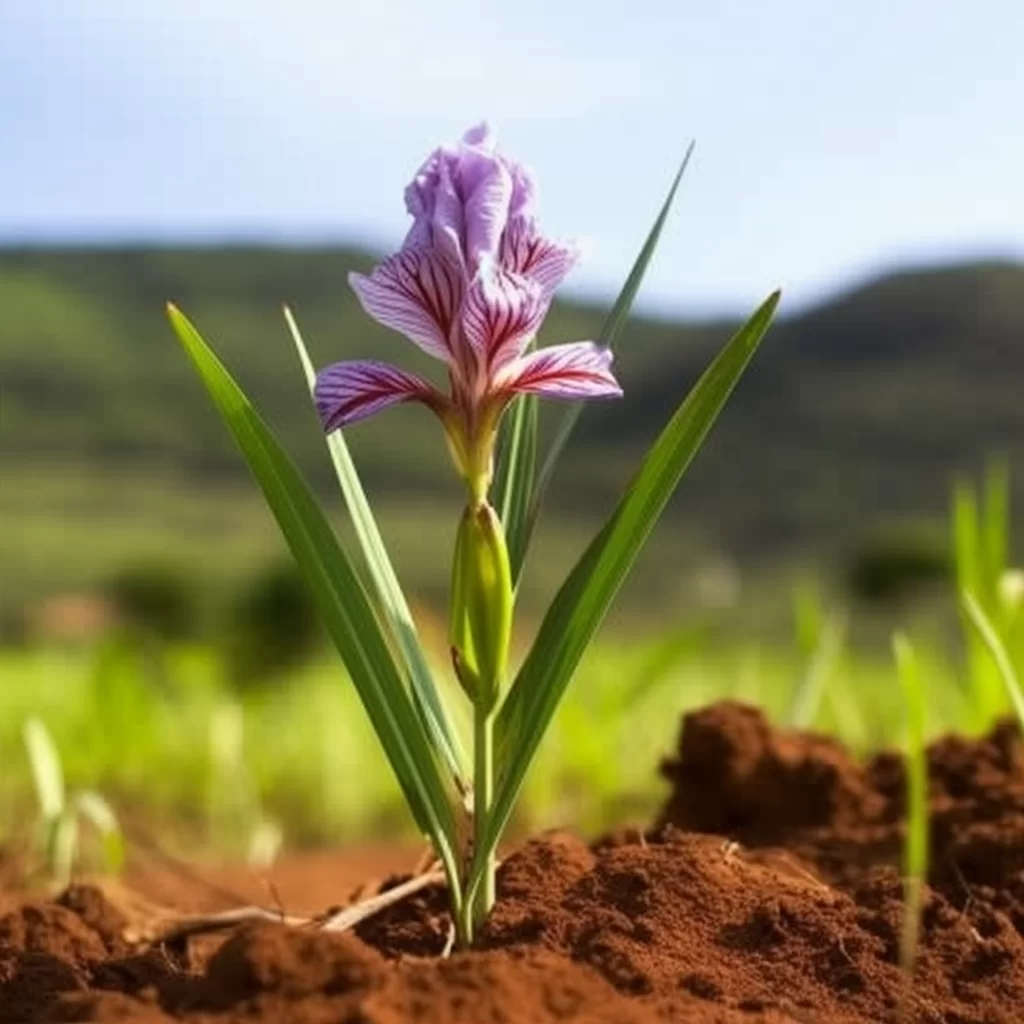 african iris plant 1