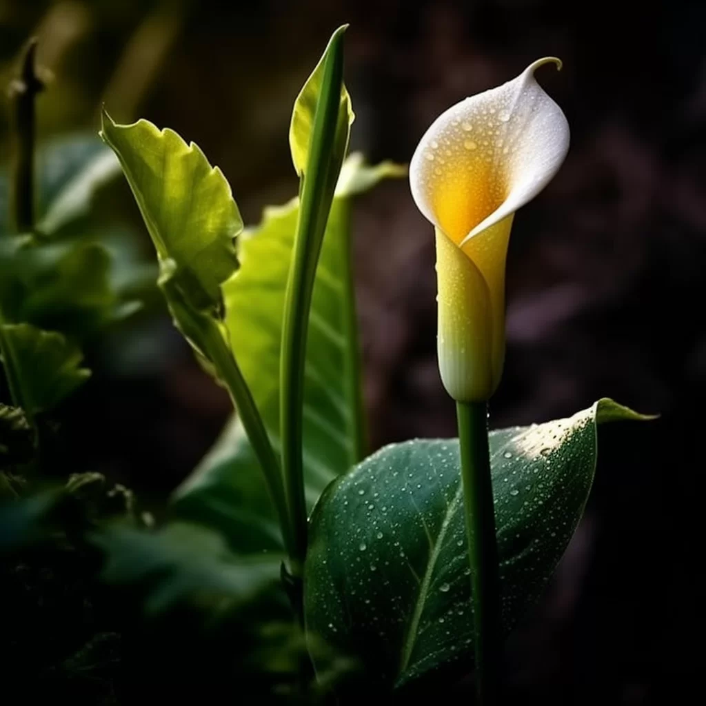 calla lilly plant 1